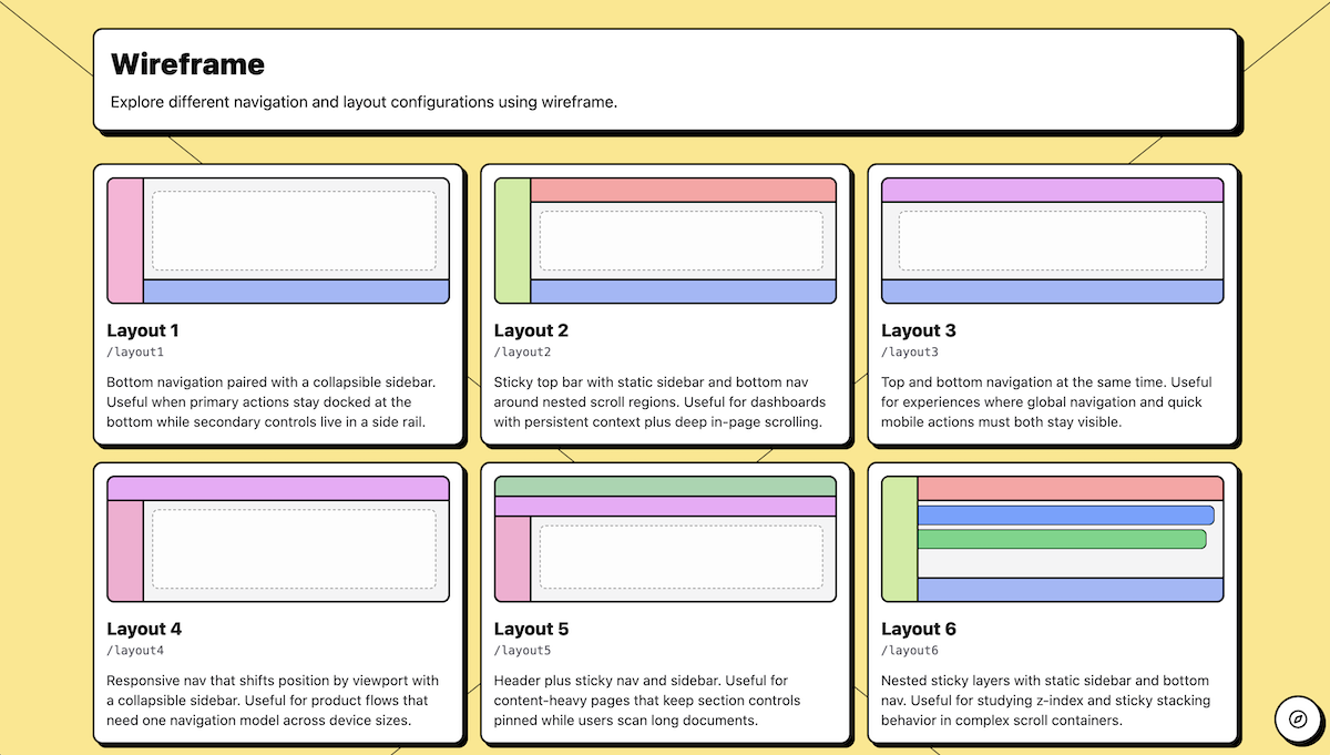 Wireframe Preview